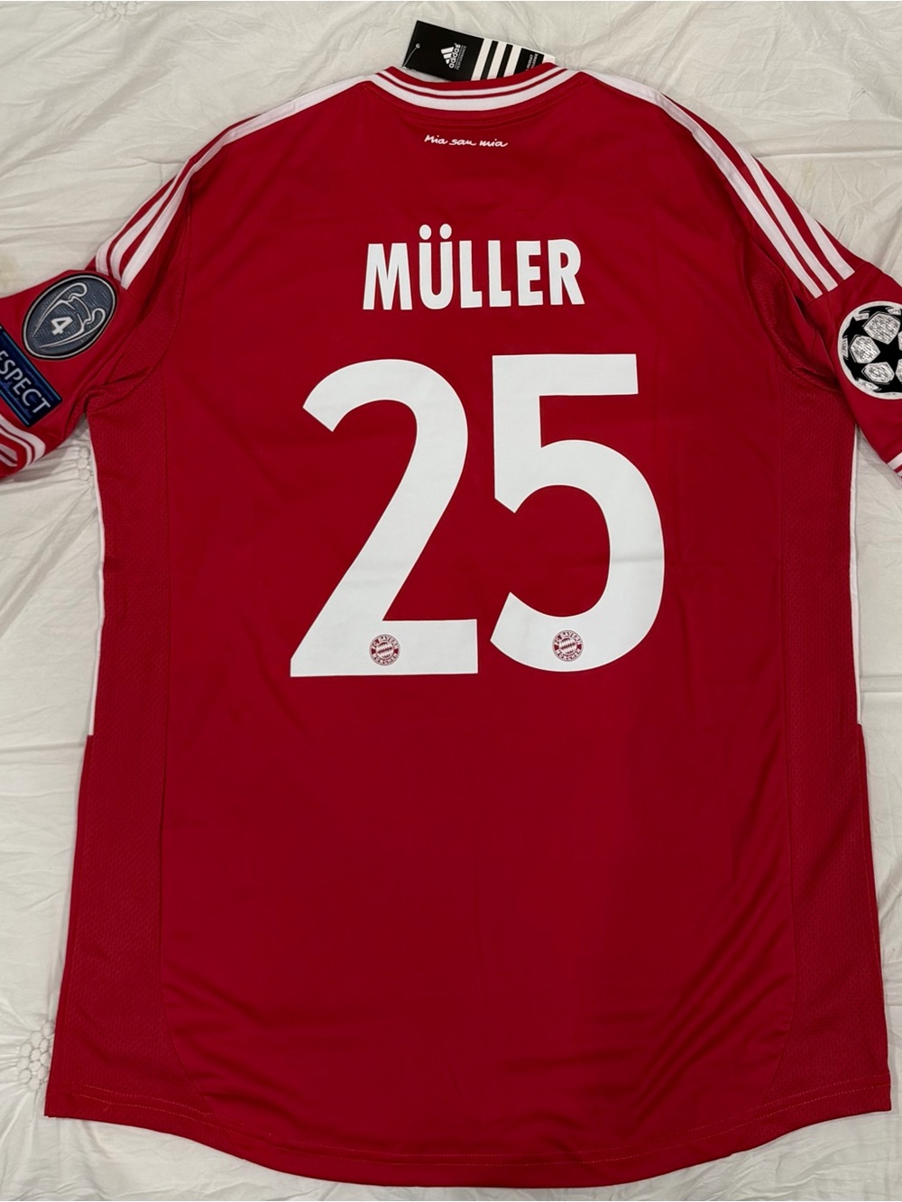 Bayern Munich 2013 Thomas Muller soccer jersey size L